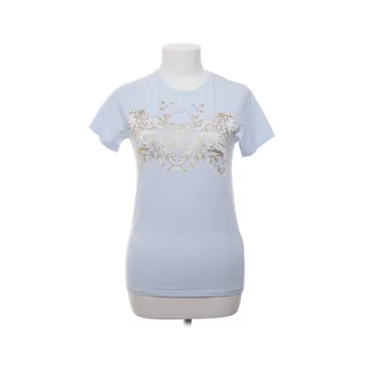 T-shirt (Blå) från Roberto Cavalli Bomull, Elastan