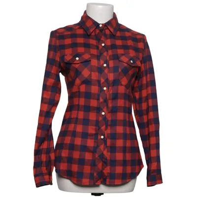 Flanellen overhemd (Rood, Blauw) van SHK Mode Katoen