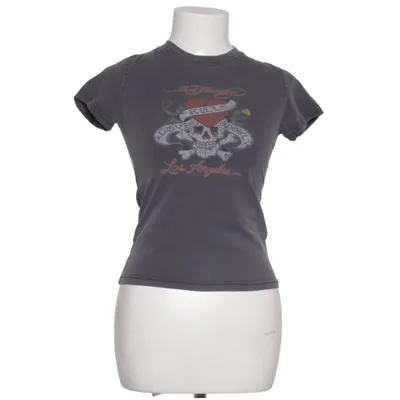 T-shirt (Grå, Flerfärgad) från Ed Hardy Bomull, Elastan