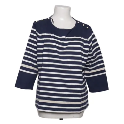 Lange mouwen shirt (Blauw, Wit) van Damart Katoen, Metallvezel, Polyester