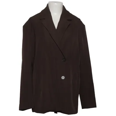 Blazer (Brown) from Jusdepom Elastane, Polyester