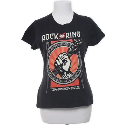 T-shirt (Black, Multicolored) from Fruit of the Loom Cotton