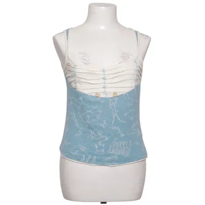 Top (Blå, Beige) fra Tommy Hilfiger Denim Bomuld, Hamp