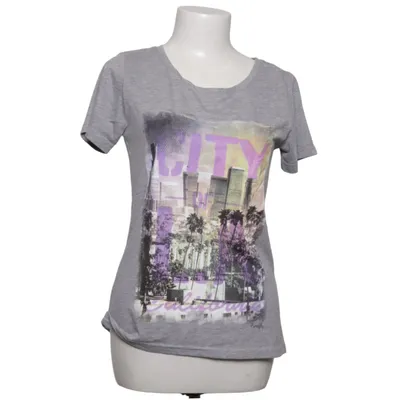 T-shirt (Grå, Flerfarvet) fra Firefly Polyester, Viscose