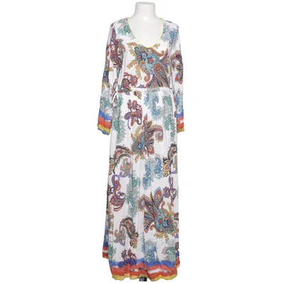 Robe longue (Blanc, Multicolore) de Liebesglück Viscose