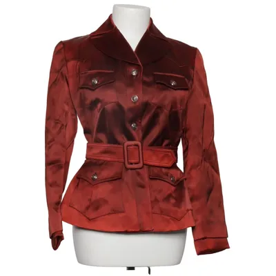 Jakke (Rød) fra Bazar de Christian Lacroix Acetat, Viscose