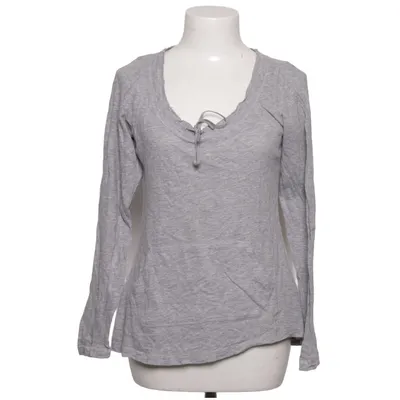 Langarmshirt (Grau) von H&M Sport Baumwolle, Viskose