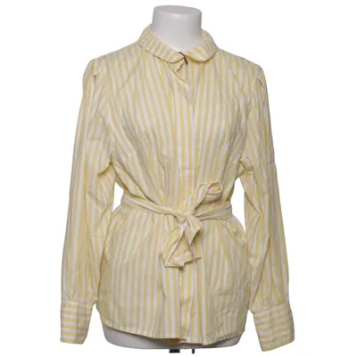 Shirt (Yellow, White) from Wappen Cotton