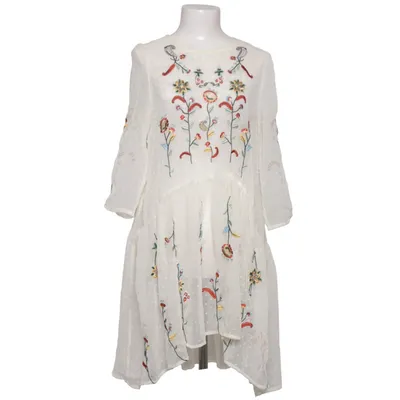 Dress (White, Multicolored) from Ciao Milano Polyester