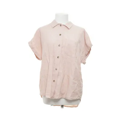 Short sleeve shirt (Pink) from L.O.G.G by H&M Cotton, Linen
