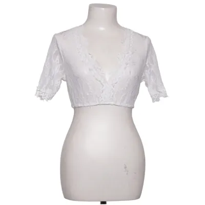 Dirndl blouse (White) from Fuchs Trachtenmoden Elastane, Polyamide