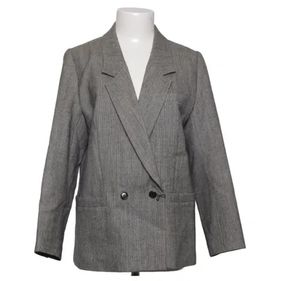 Blazer (Gray) from Femina Polyester, Wool