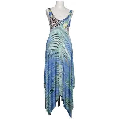 Jurk (Blauw, Groen, Meerkleurig) van Nana Baila Elastaan, Polyester