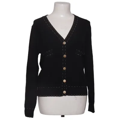 Cardigan (Zwart) van Exquiss's Polyamide, Viscose