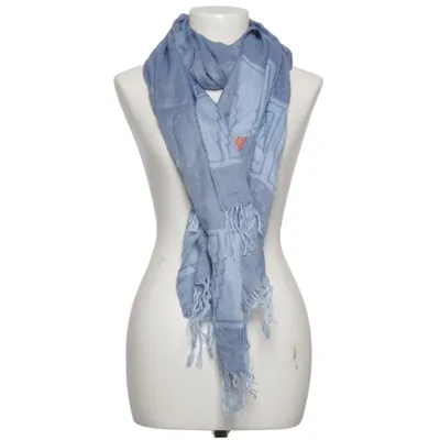 Sjaal (Blauw) van Klippan Alpacawol, Zijde