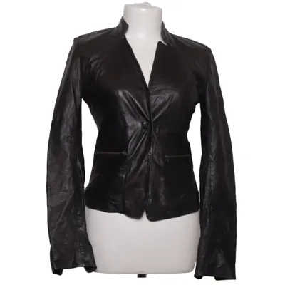 Leather blazer (Gray) from Muubaa