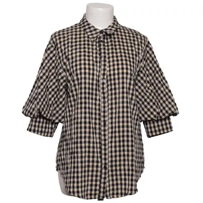 Shirt (Black, Beige) from Copenhagen Muse