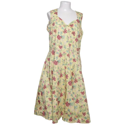 Klänning (Gul, Flerfärgad) från Top Vintage