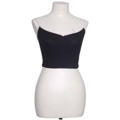 Crop top (Svart, Grå) från Princess Polly Elastan, Polyester, Viskos