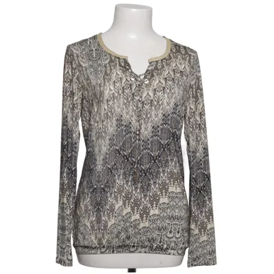 Long sleeve T-shirt (Beige, Black, Multicolored) from Senso Elastane, Polyester