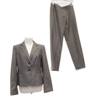 Jakkesæt (Grå) fra Calvin Klein Polyester