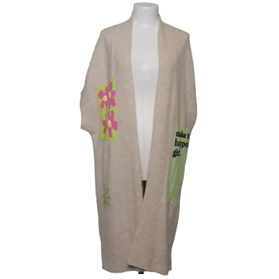 Cardigan (Beige, Multicolore) de Grace Laine d'alpaga, Élasthane, Laine de mouton, Polyamide, Viscose