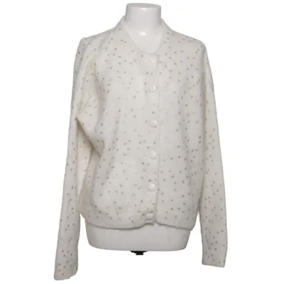 Cardigan (White) from La Maille Sézane Elastane, Polyamide, Wool