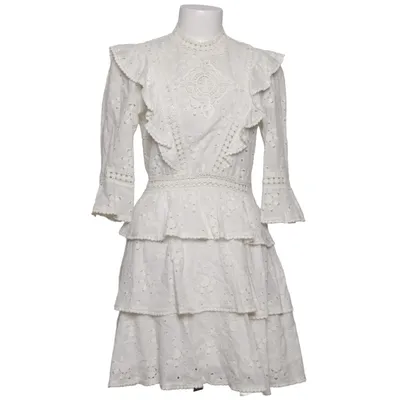 Dress (White) from The Kooples Cotton, Viscose