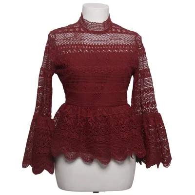 Peplumtopp (Röd) från Chi Chi London