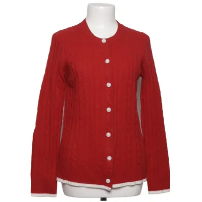 Cardigan (Rød) fra Paul Costelloe Polyamid, Uld