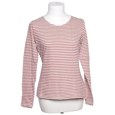 Long sleeve T-shirt (Red, White) from Hessnatur Cotton