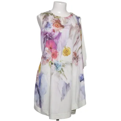 Kjole (Hvid, Flerfarvet) fra Ted Baker Elastan, Polyamid, Polyester, Viscose