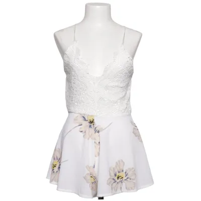 Jumpsuit (White, Multicolored) from Cheng Xin