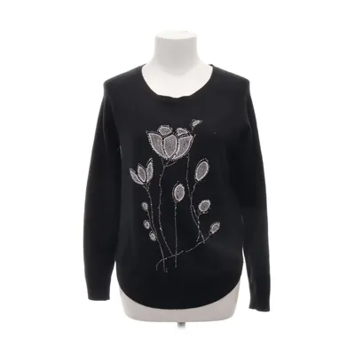 Sweater (Black) from Les Étoiles Claires Cashmere, Merino wool