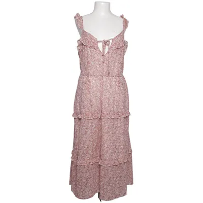 Wrap dress (Red, White) from Simplee Polyester