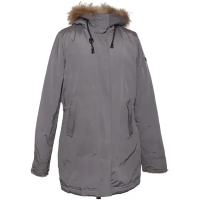 Vinterkappa (Grå) från Canadiens Dun, Fjädrar, Polyester
