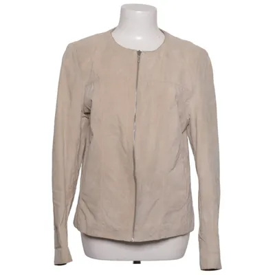 Læderjakke (Beige) fra Remain Læder