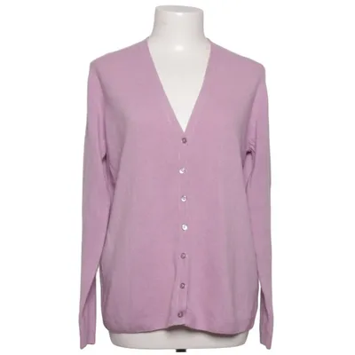 Cardigan (Purple) from Cashmere-Feeling Acrylic