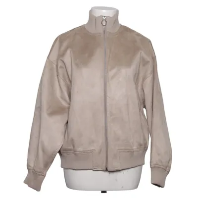 Bomberjakke (Beige) fra Zara Elastan, Polyester