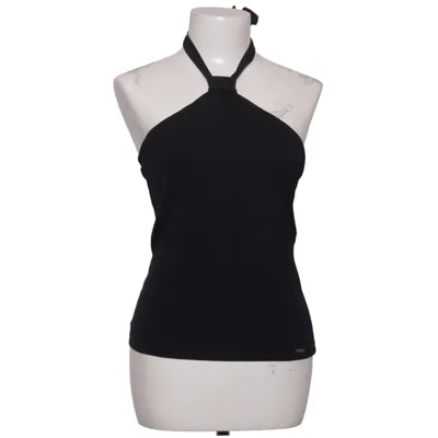 Halterneck top (Sort) fra ESPRIT Collection Bomuld, Elastan