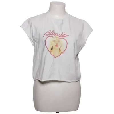 T-shirt (Vit) från Blondie Bomull, Elastan