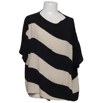 Top (Black, Beige) from 8pm Acetate, Silk