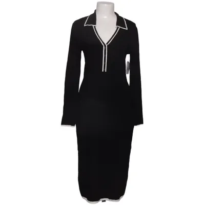 Kleid (Schwarz, Weiß) von Ellen Tracy Polyamid, Viskose