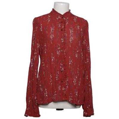 Bluse (Rød, Flerfarvet) fra Caroll Viscose