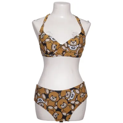 Bikini (Brun, Svart) från Moschino Swim Elastan, Polyester