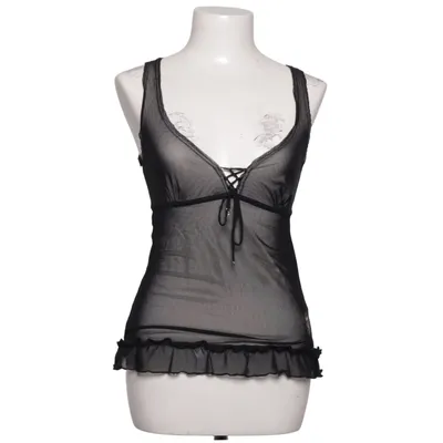 Déshabillé (Noir, Gris) de Vive Maria Coton, Élasthane, Polyamide