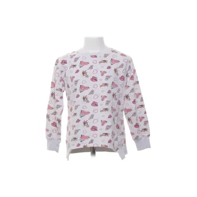 Sweatshirt (White, Multicolored) from Piazzaitalia Cotton