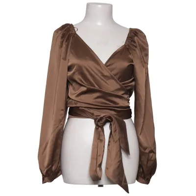 Wickelbluse (Braun) von Aware by Vero Moda