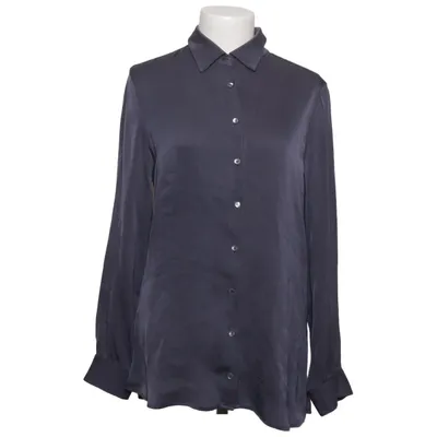 Shirt (Blue) from Repeat Elastane, Silk