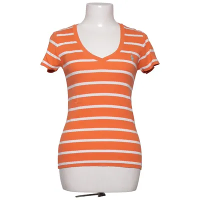 T-shirt (Oranje, Wit) van Ralph Lauren Sport Katoen